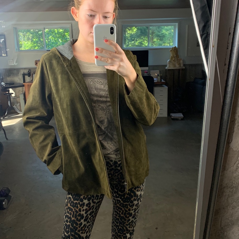 Banana Republic Authentic Suede jacket